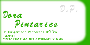 dora pintarics business card